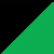 06 zwart - groene naad