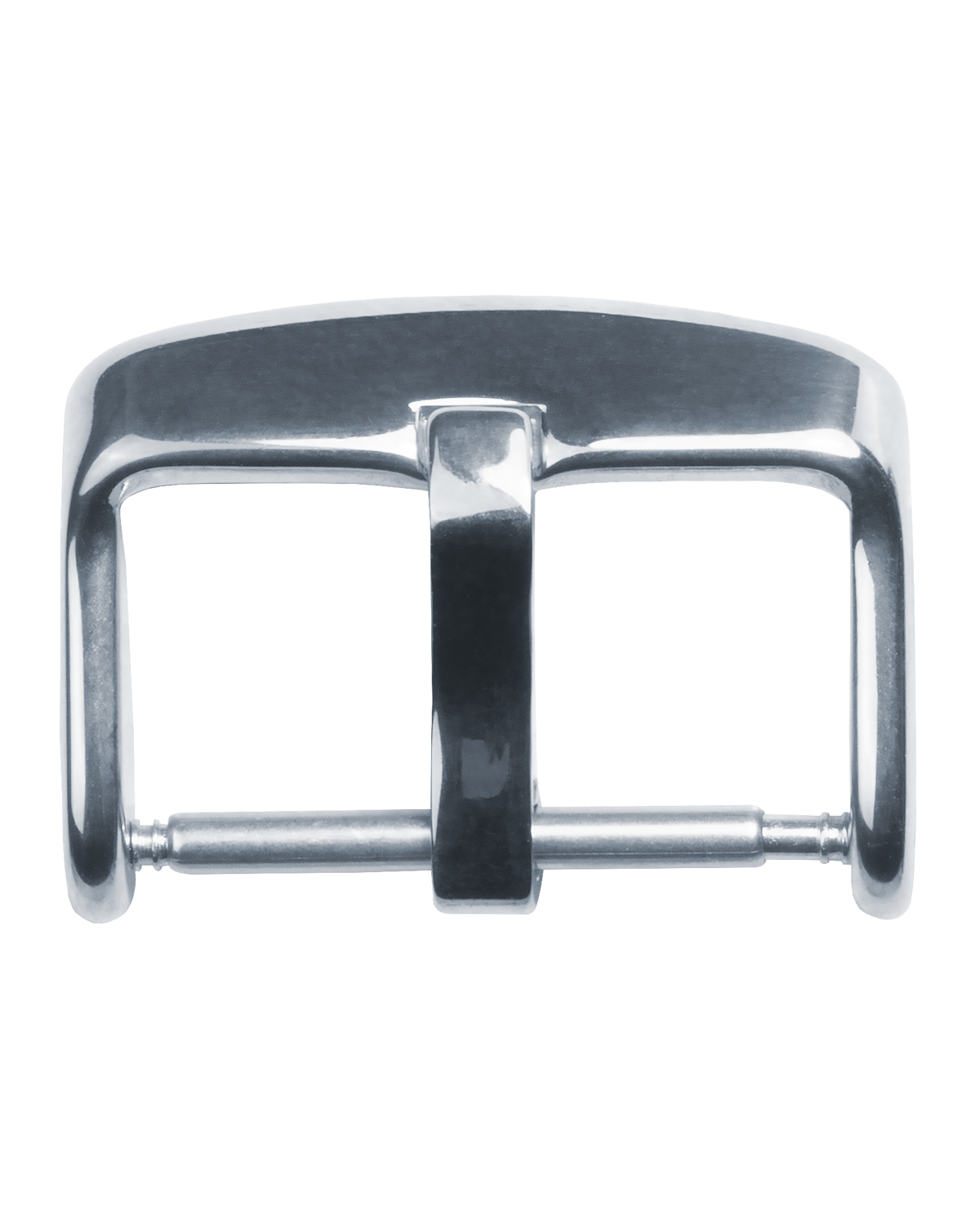 Pin buckle with wide pin