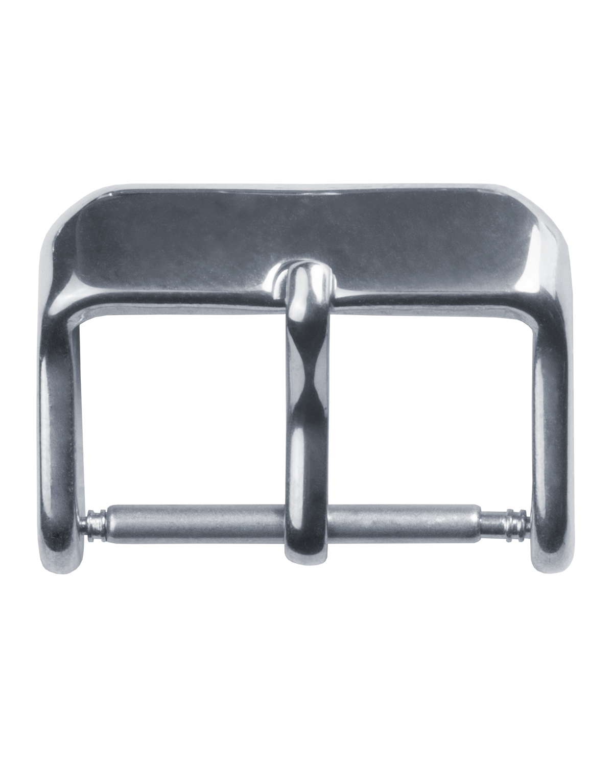 Chrono pin buckle, stainless steel